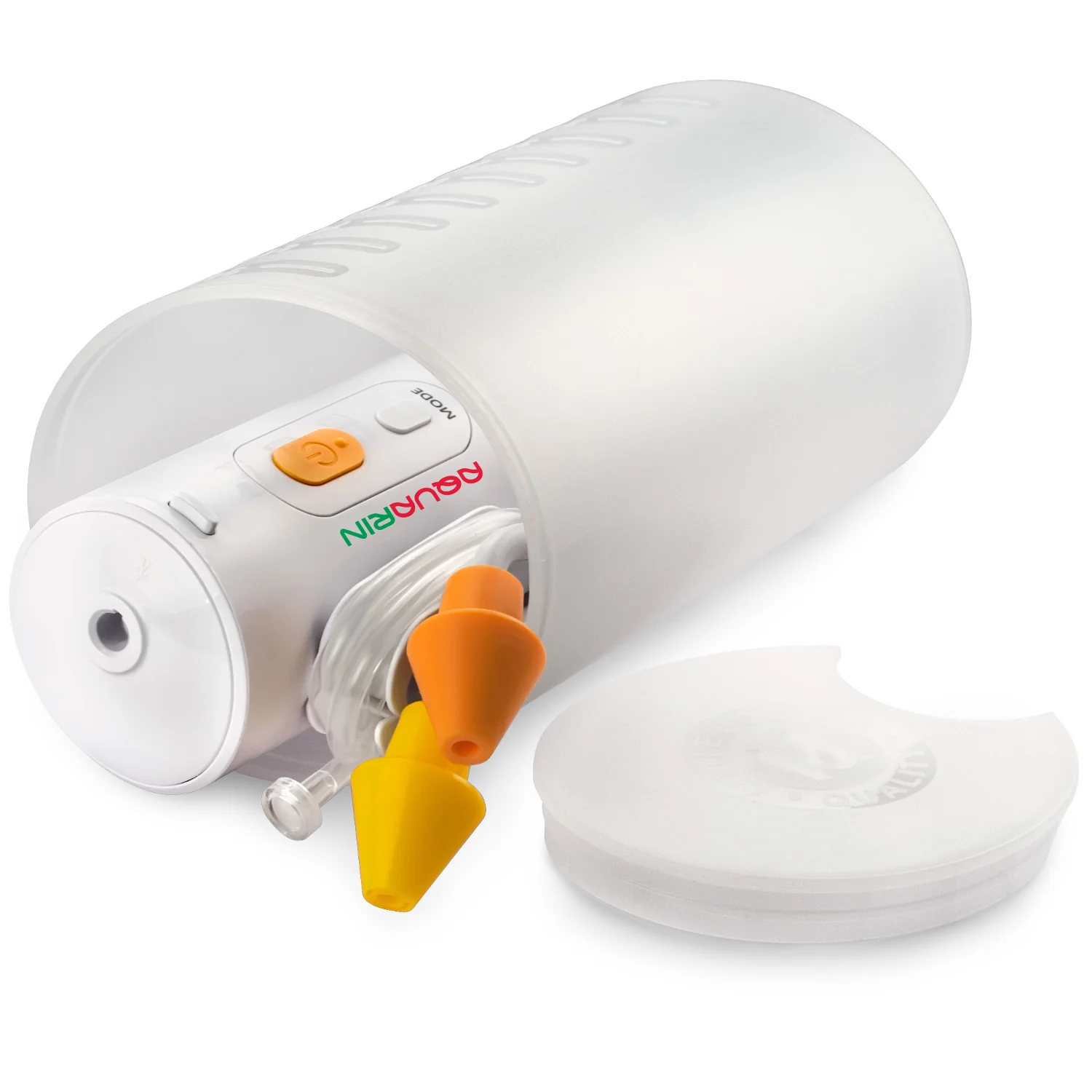AQUARIN Irrigador nasal, Enjuague nasal, Envase de 900 ml, 2 accesorios, LD-N1 - Image 3