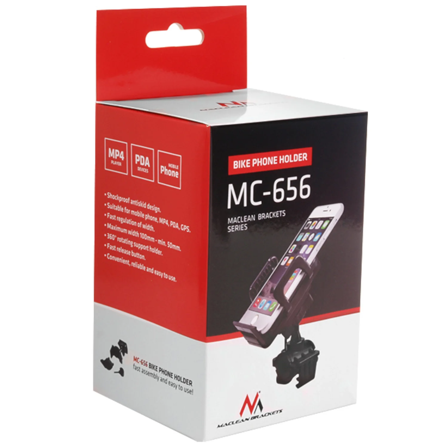 Portabicicletas porta telefonos para gps bicicleta maclean mc-656 - Image 8
