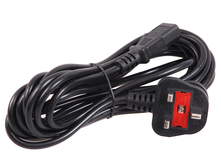 Cable de alimentación ATX para PC con enchufe británico - 5 m 3 pin Maclean MCTV-808 - Image 4