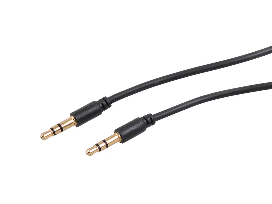 Cable jack de 3,5 mm, enchufe a enchufe de 1,5 m negro Maclean MCTV-815 - Image 3