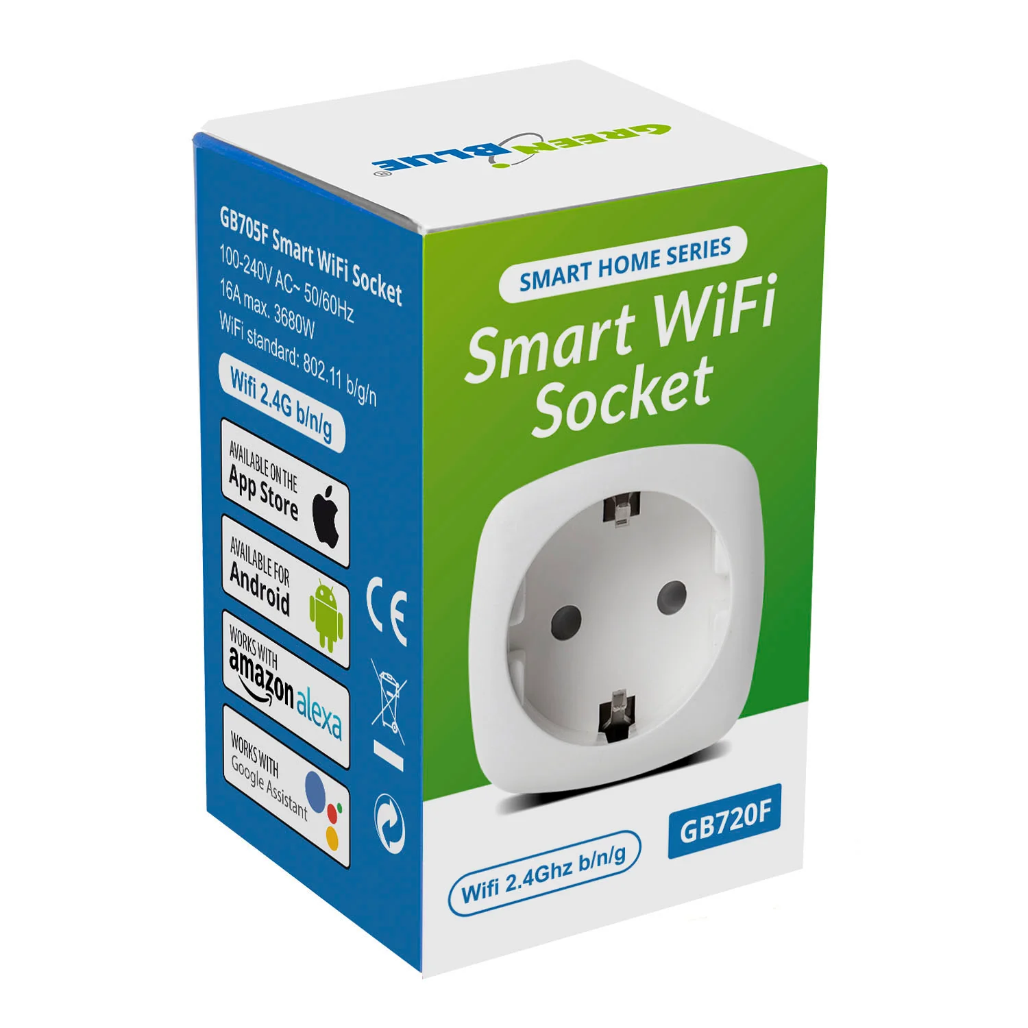 Enchufe inteligente WiFi compatible con Google Home Google Assistant Alexa Siri Enchufe inteligente Wifi 2.4Ghz - Image 5