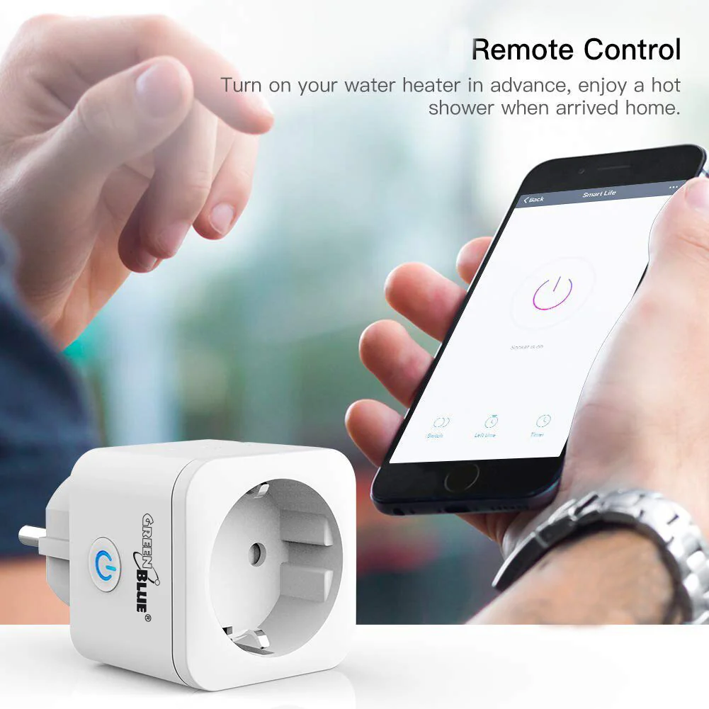 Enchufe inteligente WiFi compatible con Google Home Google Assistant Alexa Siri Enchufe inteligente Wifi 2.4Ghz - Image 8