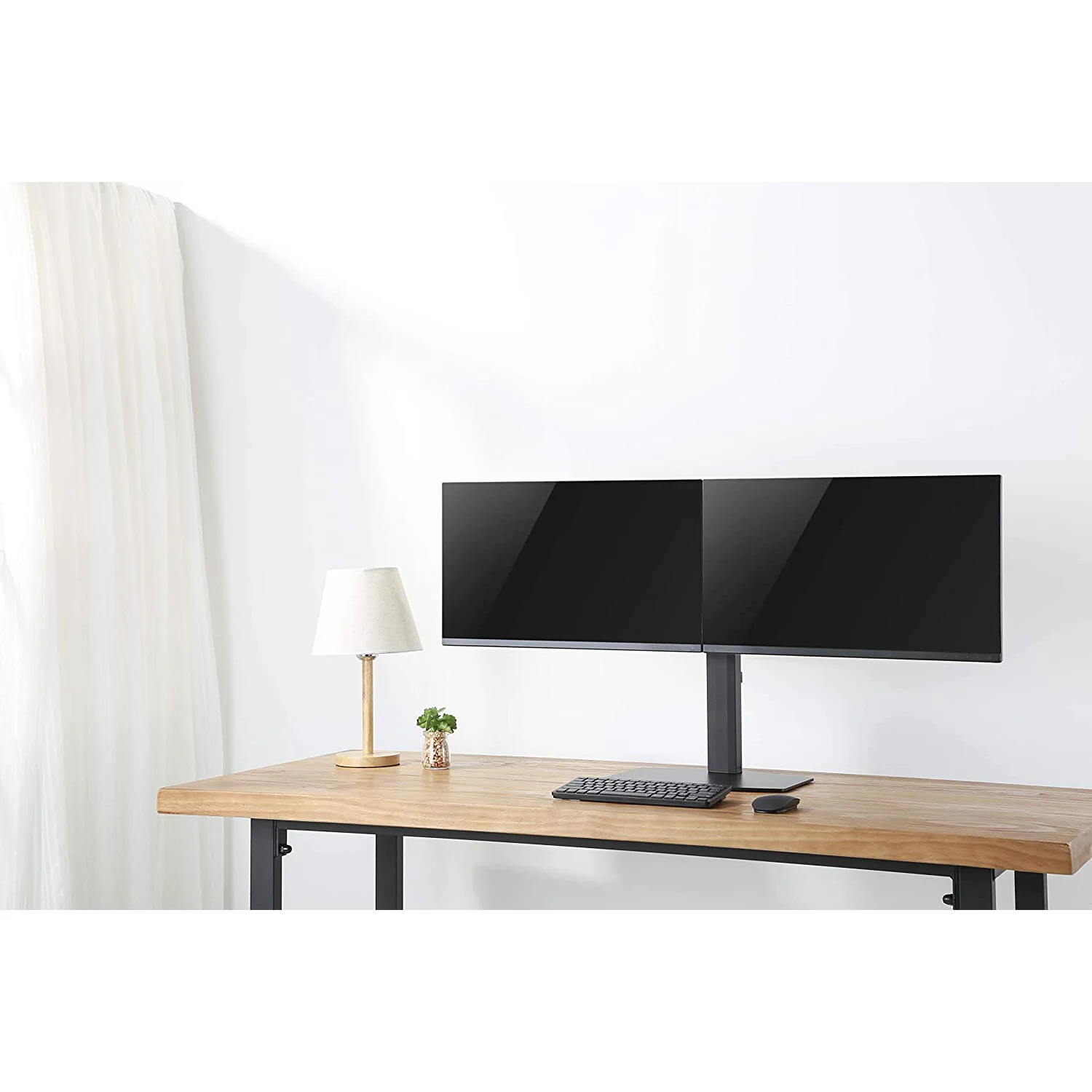 Ergo Office ER-411 Soporte universal para 2 monitores de pie para dos monitores de 17" a 27" 2 x 6kg - Image 7