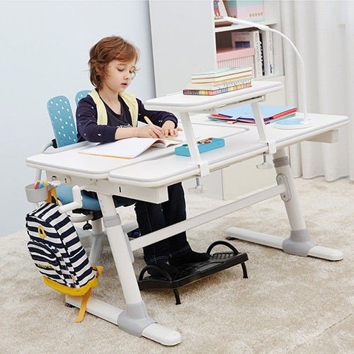 Ergo Office ER-412 Reposapiés Ergonómico Regulable Superficie Texturizada Masaje Oficina en Casa - Image 5