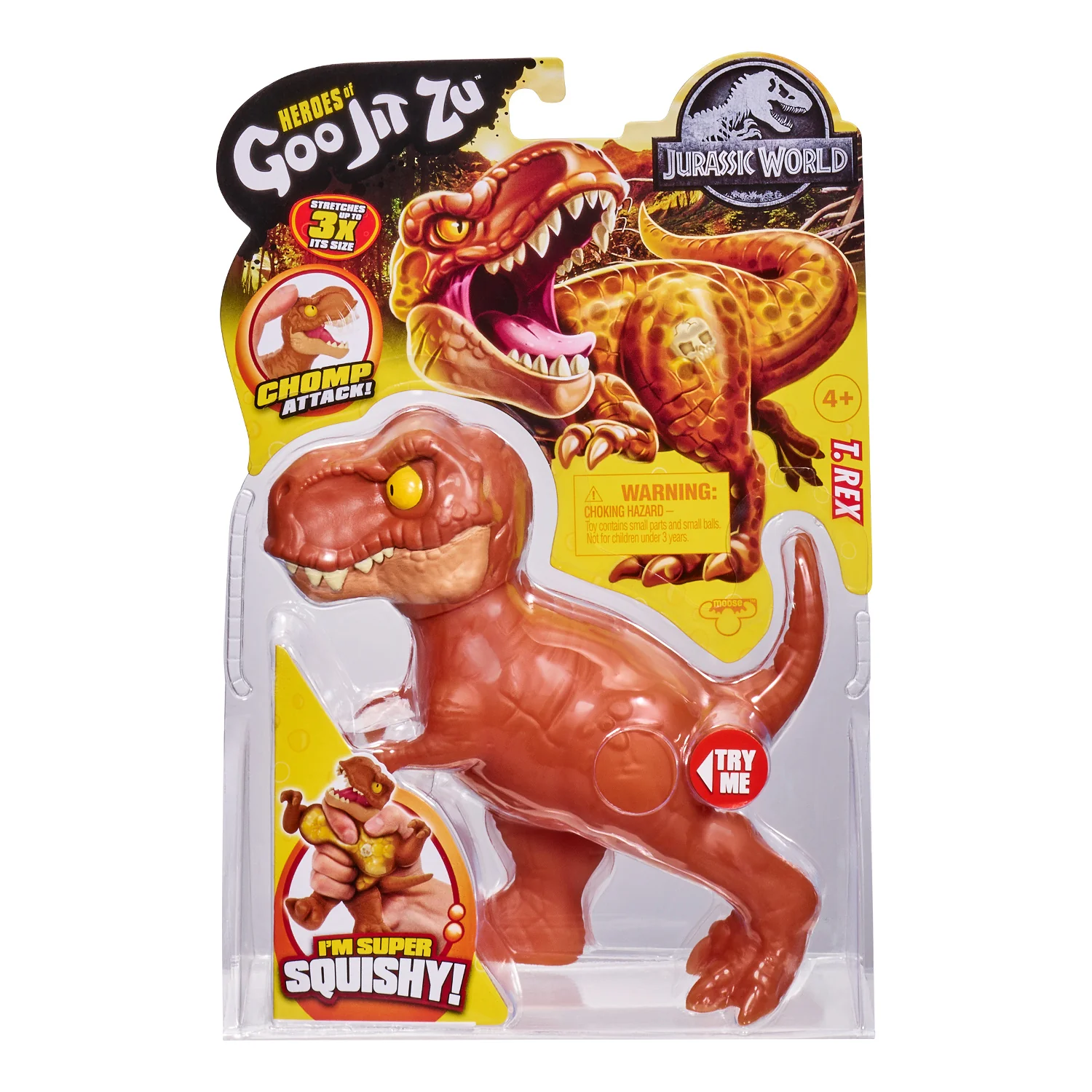 Figurka Heroes of Goo Jit Zu Jurassic World - dinozauro T-Rex - Image 3