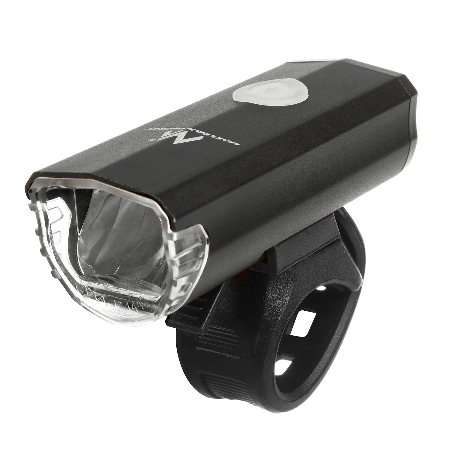 Iluminación LED para bicicleta en la parte delantera + trasera, la parte delantera tiene 2 modos de iluminación y una batería incorporada de 1500 mAh, la parte trasera 2xAAA con certificación DE (StVZO), Maclean Energy MCE312 - Image 3