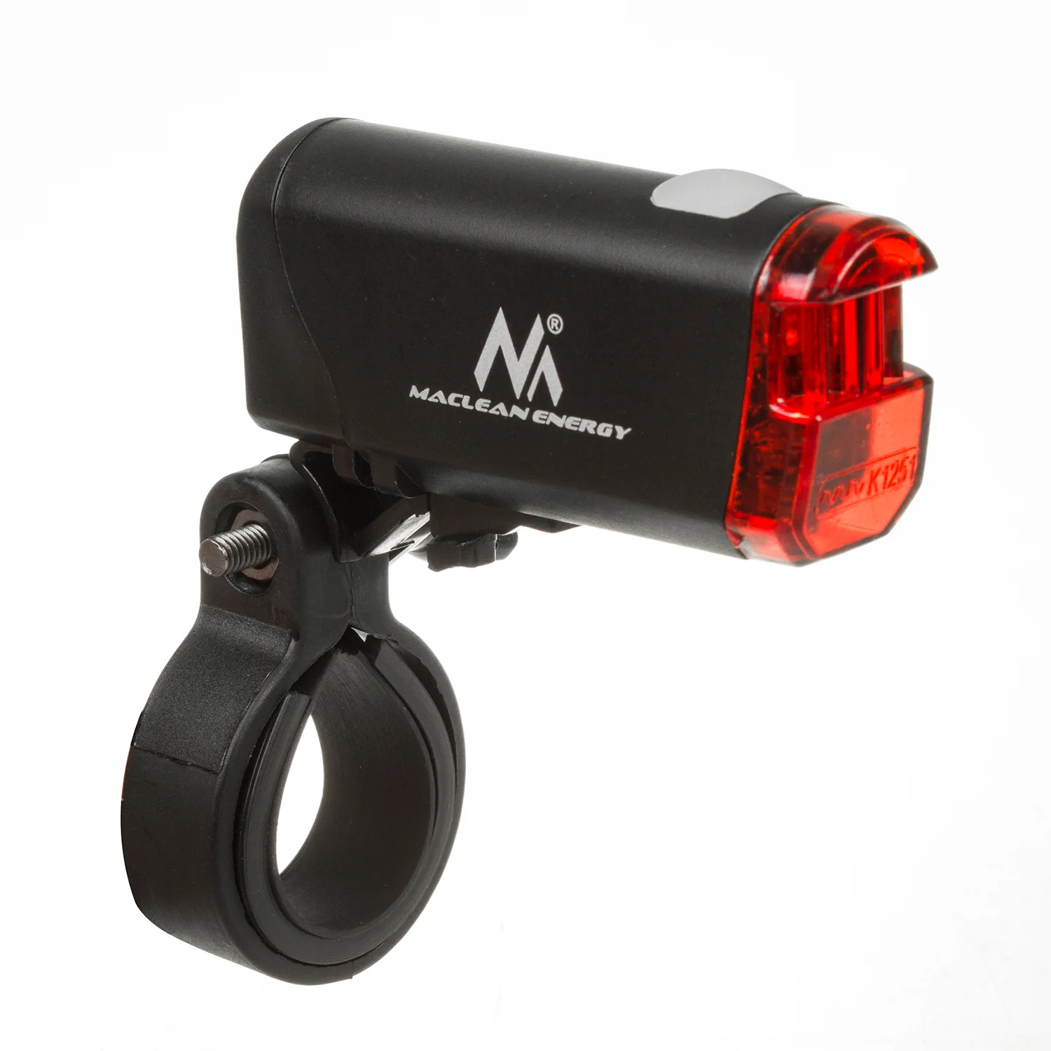Iluminación LED para bicicleta en la parte delantera + trasera, la parte delantera tiene 2 modos de iluminación y una batería incorporada de 1500 mAh, la parte trasera 2xAAA con certificación DE (StVZO), Maclean Energy MCE312 - Image 5