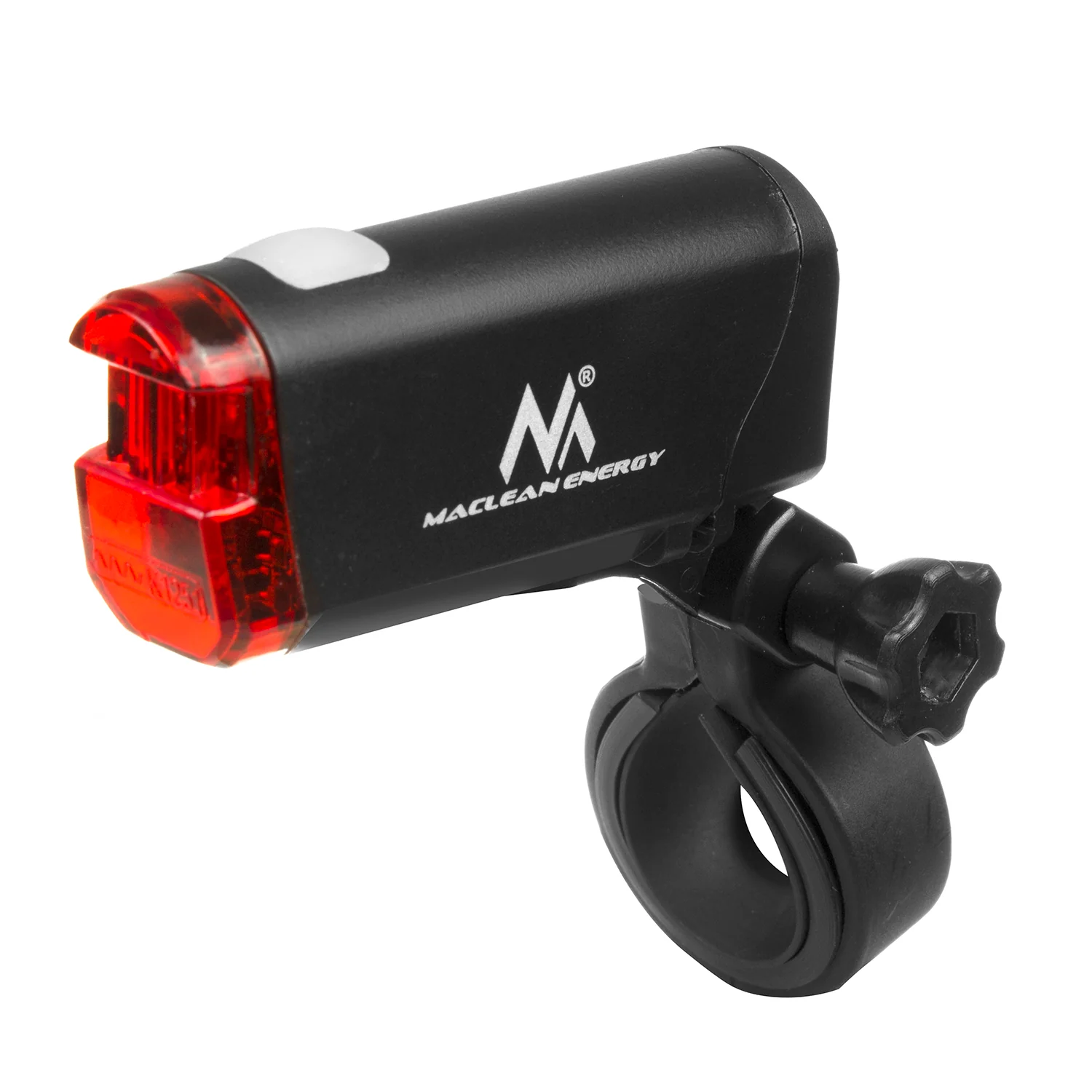 Iluminación LED para bicicleta en la parte delantera + trasera, la parte delantera tiene 2 modos de iluminación y una batería incorporada de 1500 mAh, la parte trasera 2xAAA con certificación DE (StVZO), Maclean Energy MCE312 - Image 7