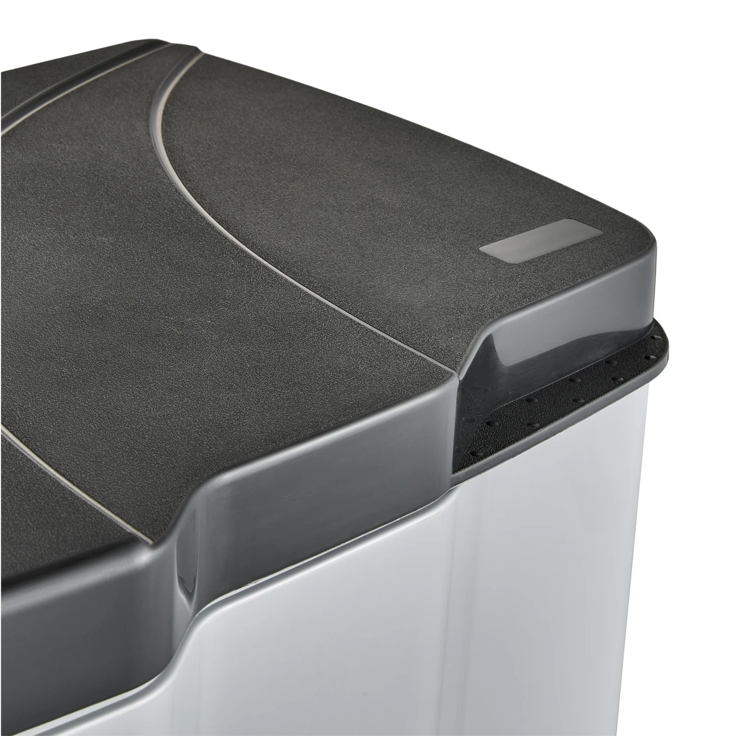 Keeeper Gunnar Cubo de pedal 7 L +15 L Plata Claro Fabricado en Plástico Resistente Adecuado para la Recogida Selectiva de Residuos en Casa y en la Oficina - Image 5