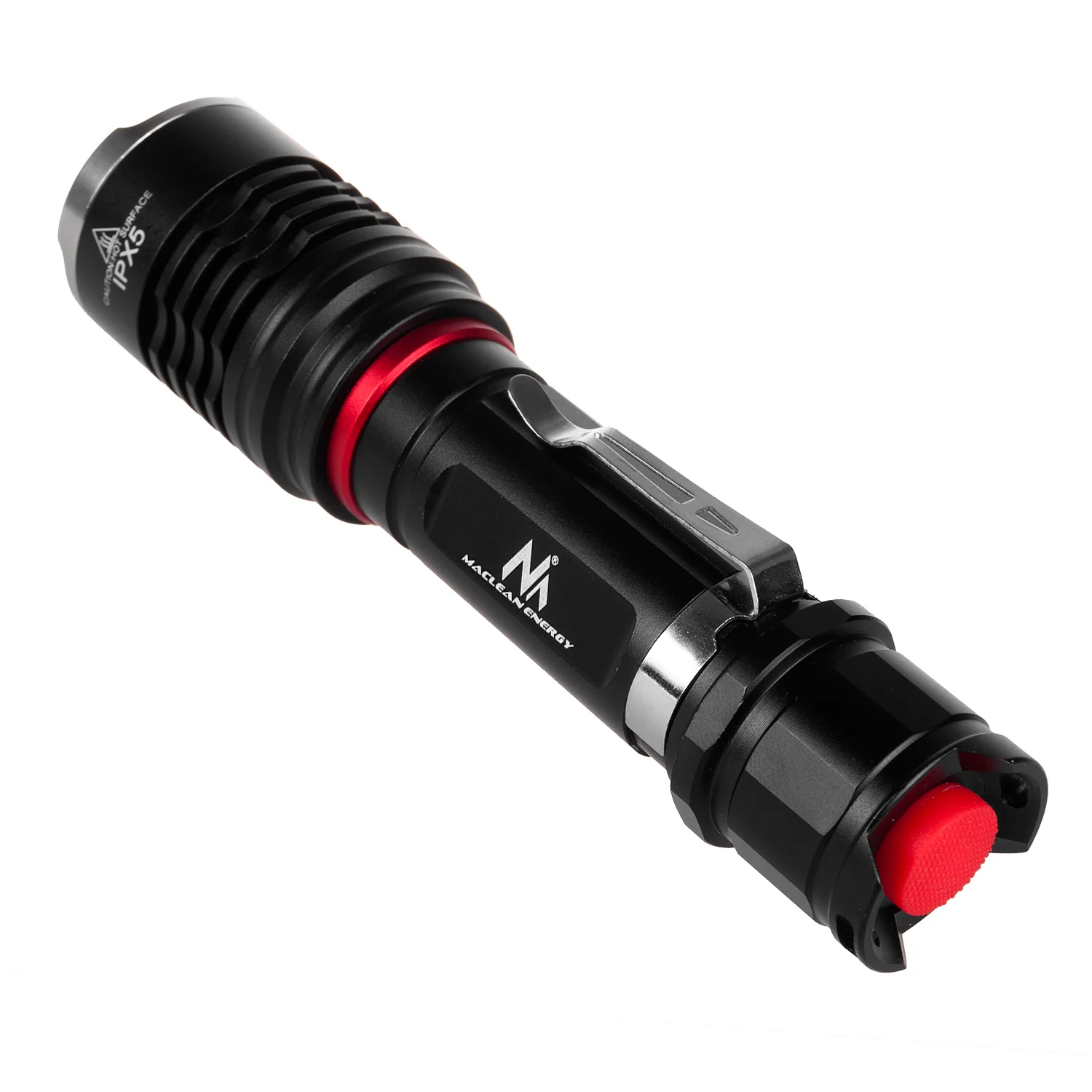 Linterna lámpara de Bicicleta CREE LED, soporte + cable USB, Batería: 18650 de Litio (incluida), 3 Modos de iluminación, Grado de protección: IPX5 Maclean MCE220 - Image 5