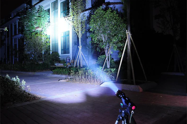 Linterna lámpara de Bicicleta CREE LED, soporte + cable USB, Batería: 18650 de Litio (incluida), 3 Modos de iluminación, Grado de protección: IPX5 Maclean MCE220 - Image 7
