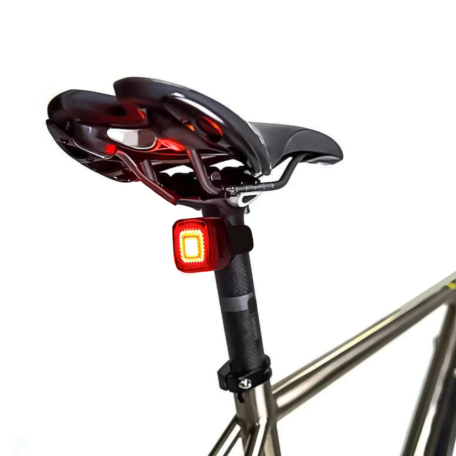 Luz LED trasera para bicicleta 37x37x16mm Maclean MCE355 - Image 7