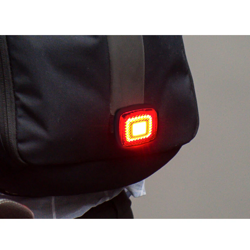 Luz LED trasera para bicicleta 37x37x16mm Maclean MCE355 - Image 8