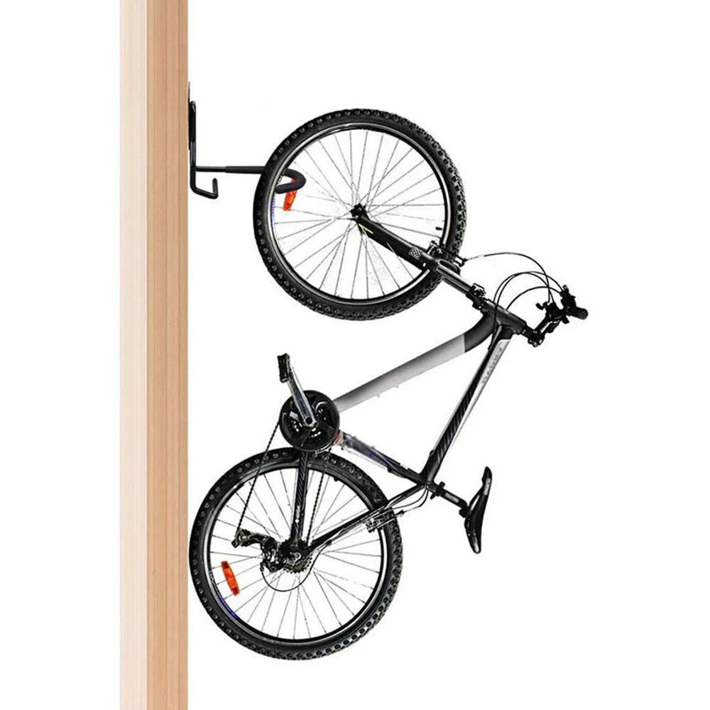 Maclean MC-433 Soporte de Pared para Bicicletas Portabicicletas Vertical Acero Carga máx. 20 kg - Image 5