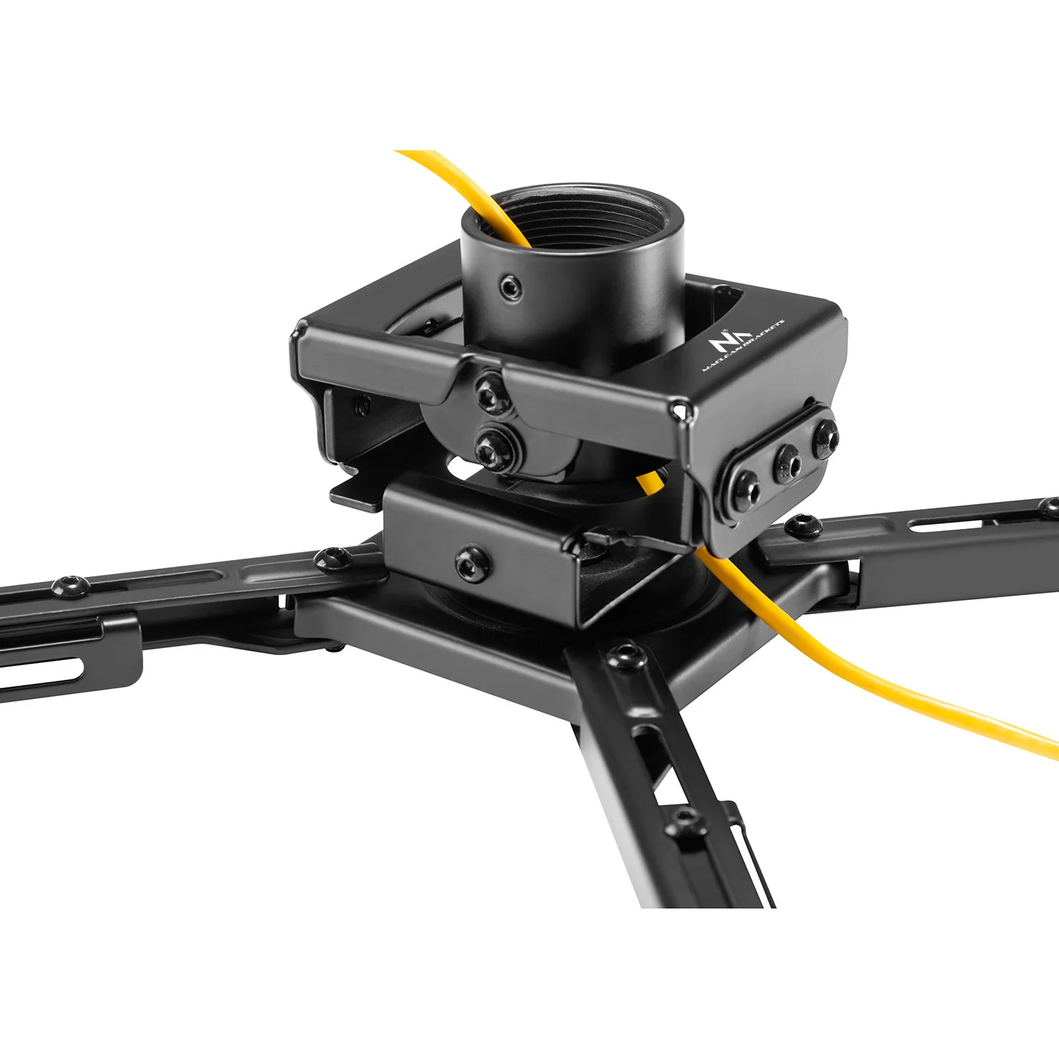 Maclean MC-913 Soporte universal para proyector con montaje en el techo de acero ajustable inclinable 35kg - Image 5