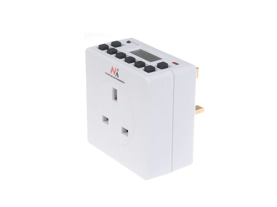 Maclean MCE30GB Programable Digital LCD Temporizador Relé Timeswitch Socket Lightning Calentador 3600W - Image 6