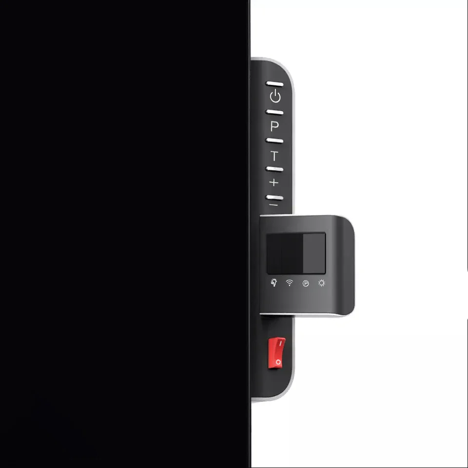 Maclean MCE536 Calentador Eléctrico de Vidrio WiFi LED con Control Remoto 600W - Image 3