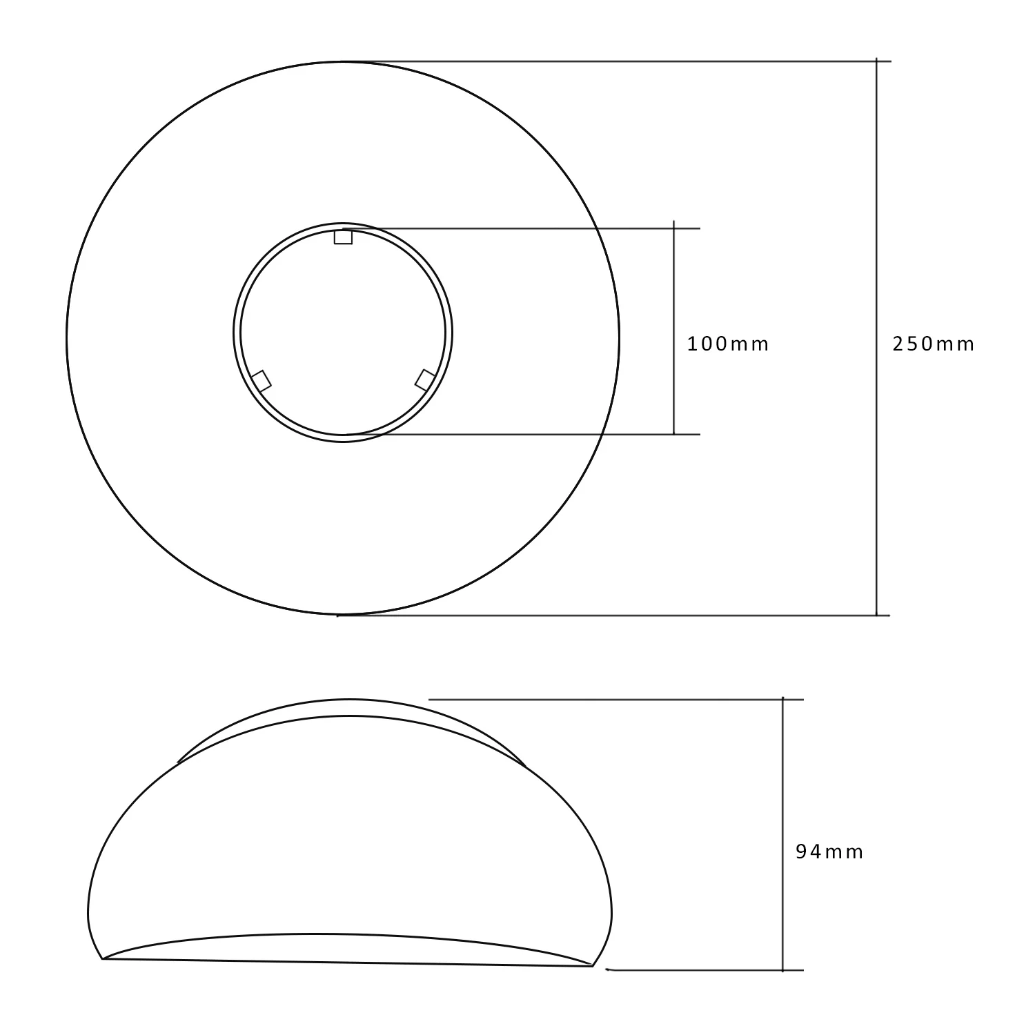 Pantalla / reflector Maclean Energy MCE415 para bombillas LED de 30W - MCE261 CW, material: PC - Image 5