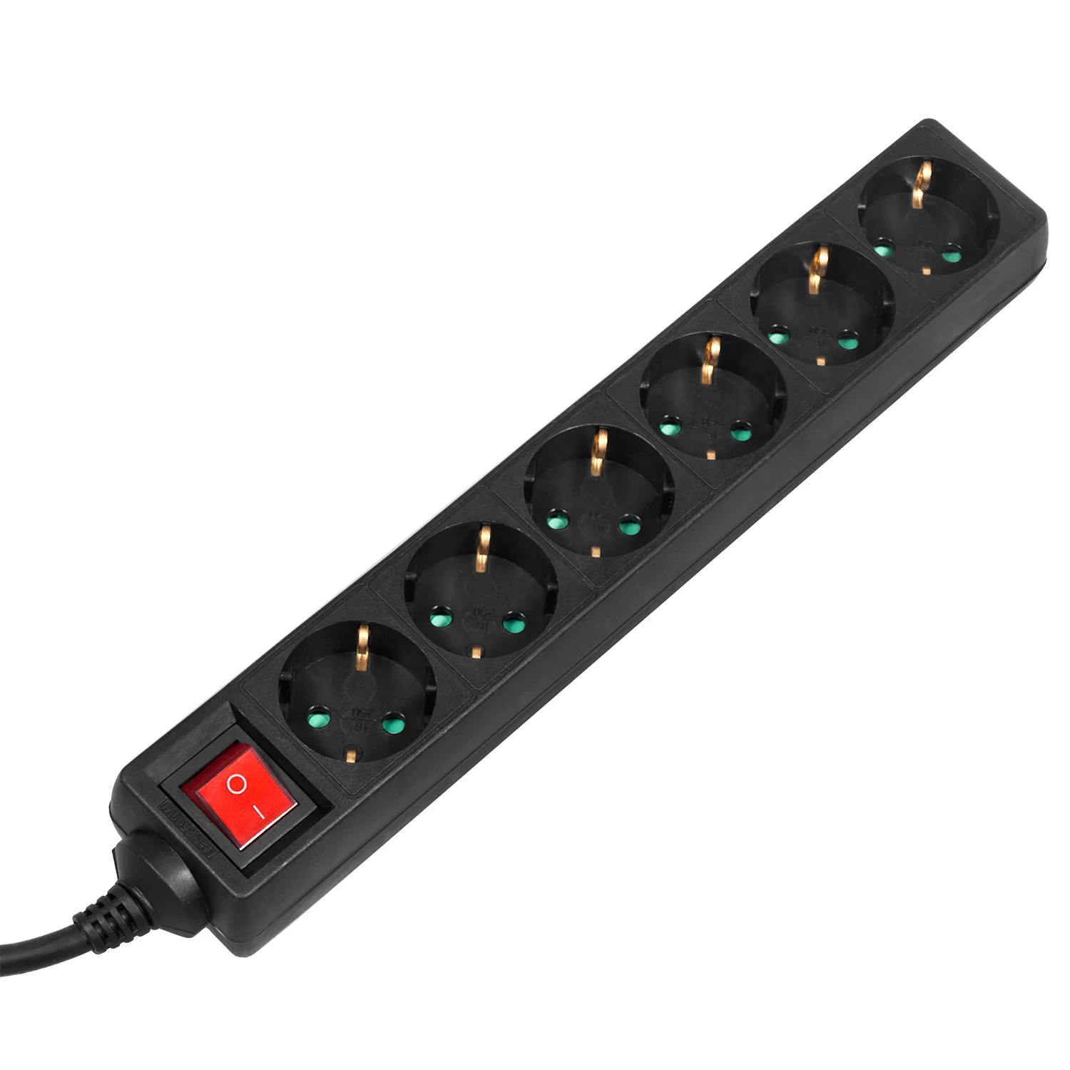 Regleta de enchufes de 4, 5,6 salidas con interruptor Maclean Energy MCE - Image 5