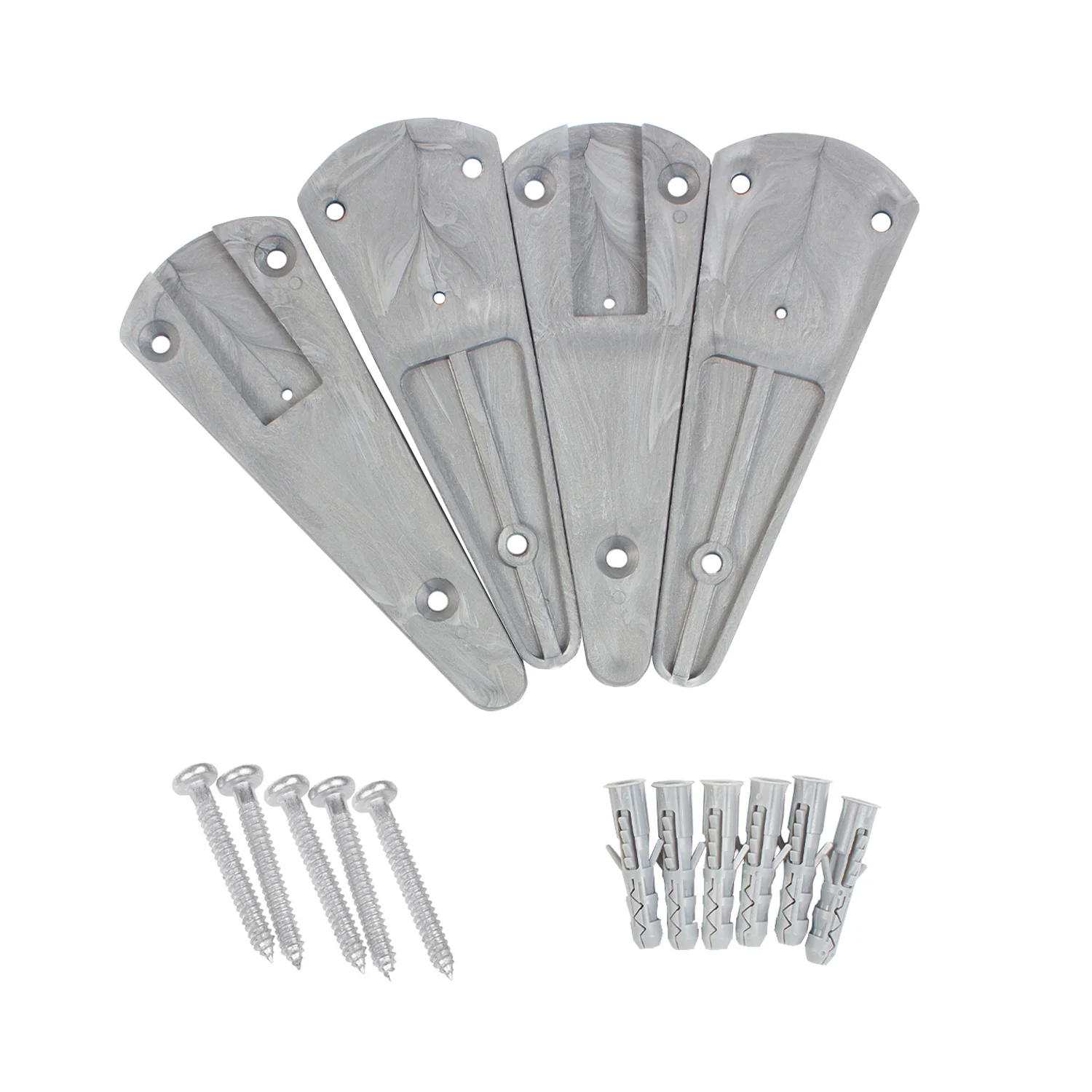 ABJ Secadora de ropa, Tendedero de pared, plegable, Color gris, 90 cm - Image 5