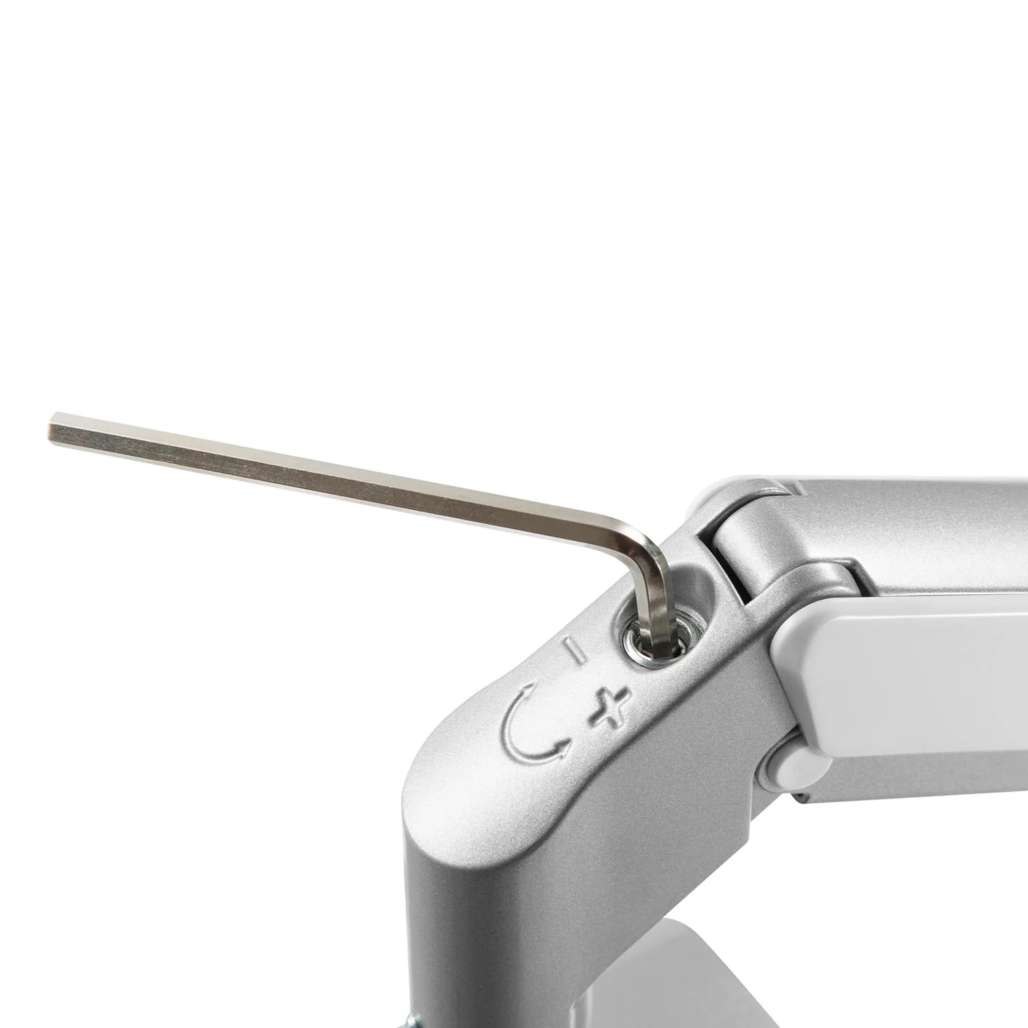 Soporte de monitor con muelle de gas Soporte de mesa Brazo de monitor Giratorio Inclinable Gira 13"-32" hasta 9kg VESA 75x75 100x100 (Gris) - Image 12