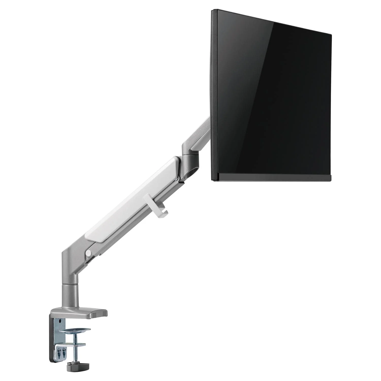 Soporte de monitor con muelle de gas Soporte de mesa Brazo de monitor Giratorio Inclinable Gira 13"-32" hasta 9kg VESA 75x75 100x100 (Gris) - Image 6