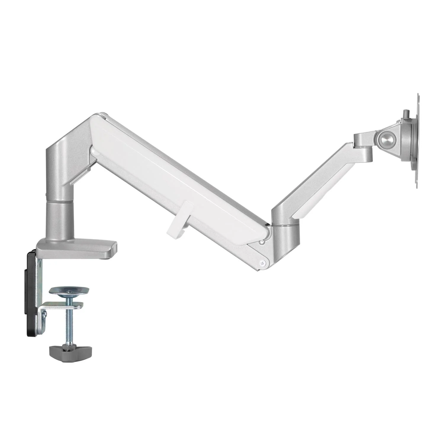 Soporte de monitor con muelle de gas Soporte de mesa Brazo de monitor Giratorio Inclinable Gira 13"-32" hasta 9kg VESA 75x75 100x100 (Gris) - Image 7
