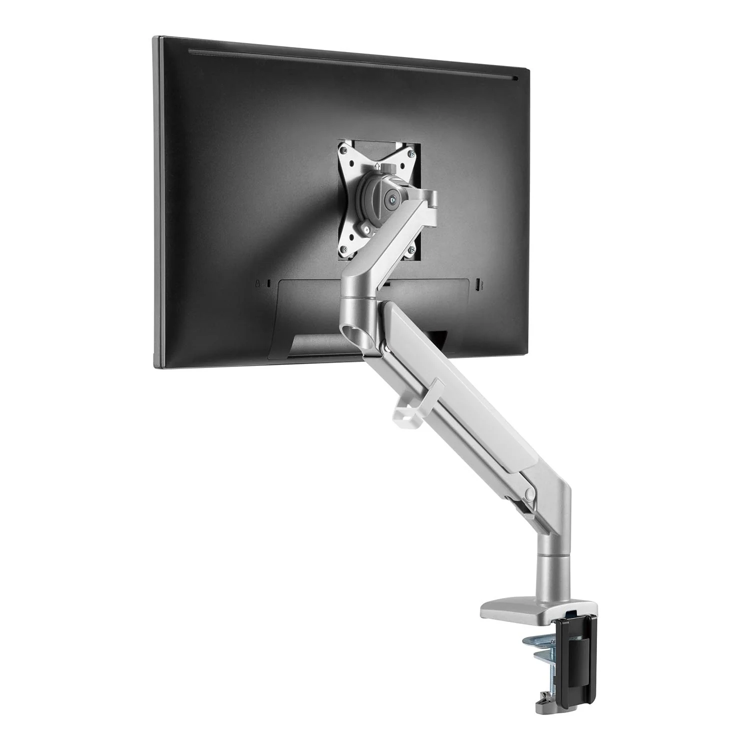 Soporte de monitor con muelle de gas Soporte de mesa Brazo de monitor Giratorio Inclinable Gira 13"-32" hasta 9kg VESA 75x75 100x100 (Gris) - Image 9