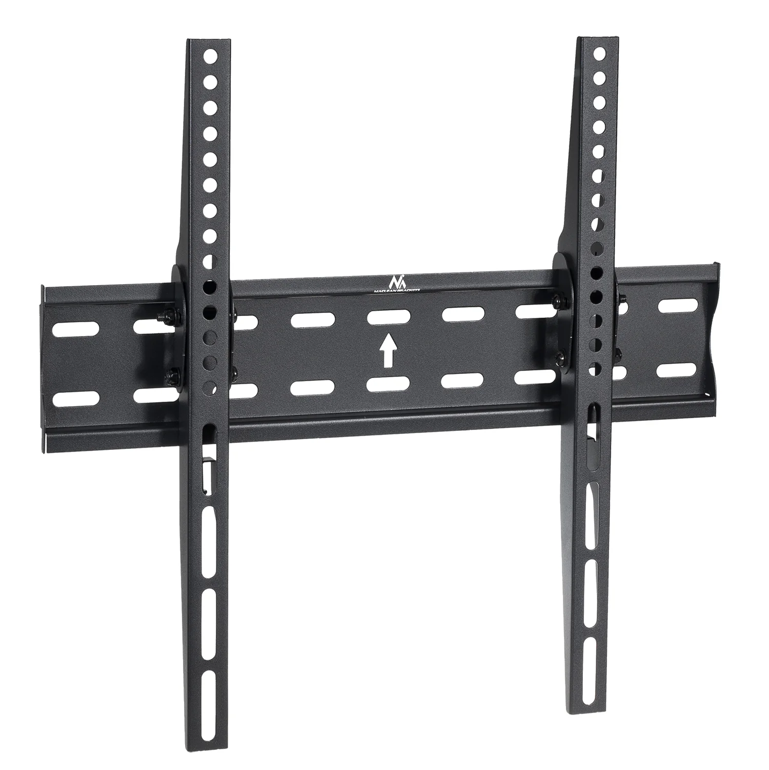 Soporte de pared ultra delgado para TV 26-55 " carga hasta 40 kg universal negro max vesa 400x400 Maclean MC-862 - Image 3