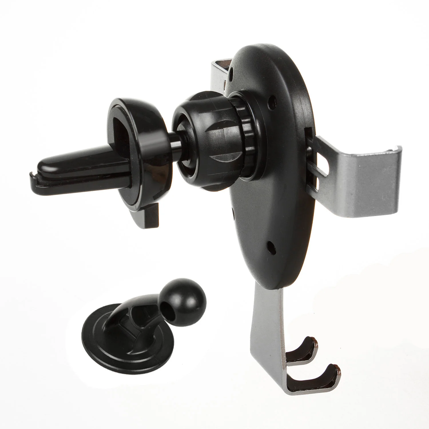 Soporte universal para teléfono móvil, accesorios de coche, montaje en rejilla de ventilación, gravedad, máx. distancia entre laterales 90 mm, Maclean MC-324 - Image 3